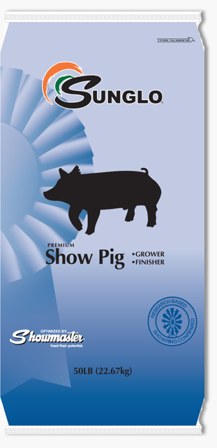 sunglo show pig finisher