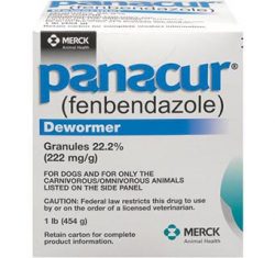 SAFE-GUARD® (FENBENDAZOLE) CANINE DEWORMER 4 G 3/PKG - G5 Feed