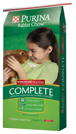 Purina® Rabbit Chow® Complete Wholesome AdvantEdge™ 50 lb. - G5 Feed