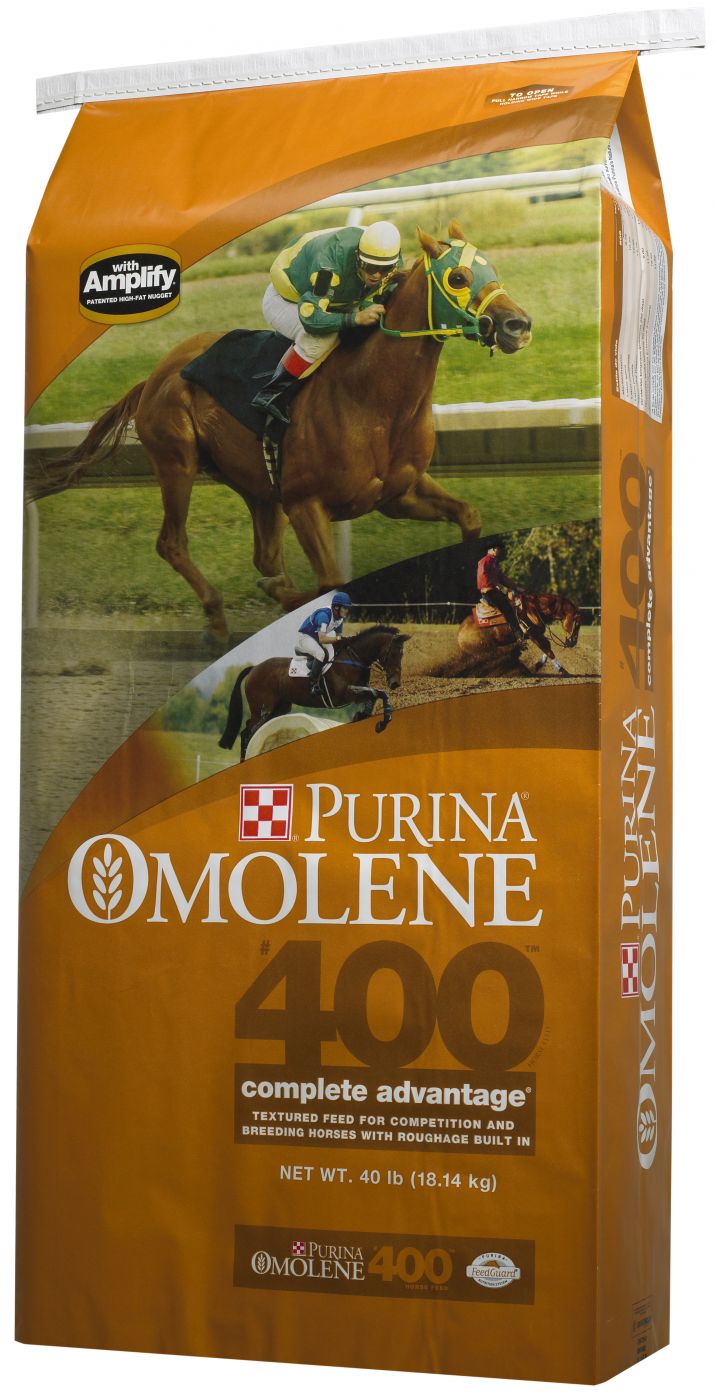 Purina® Omolene 400® Complete Advantage Horse Feed G5 Feed & Outdoor