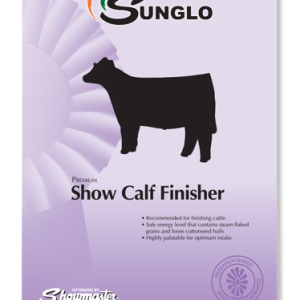 sunglo show calf finisher