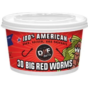 Live Big Red Worms : G5 Feed & Outdoor